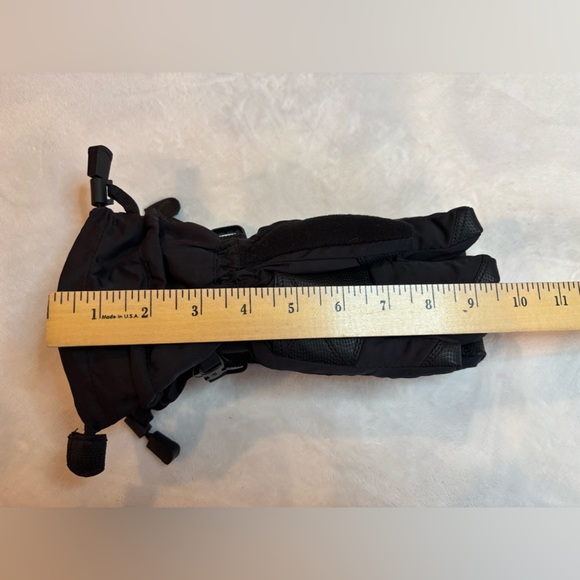 New Head Mittens Black Insulated Gloves with Adjustable Straps Size M (6-10) - Picture 3 of 10
